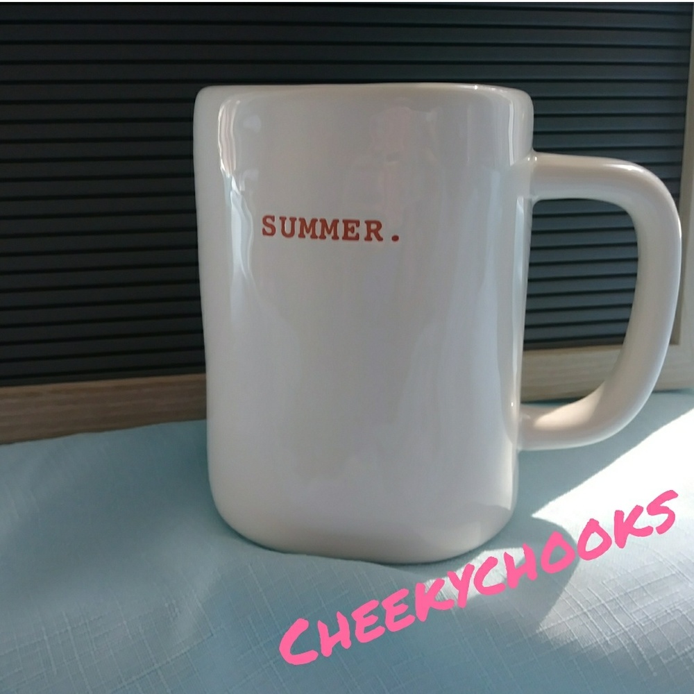 FINAL PRICE·LAST DAY Rae Dunn SUMMER coffee mug